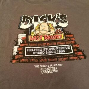 Dicks Last Resort Nashville T-Shirt Size XL